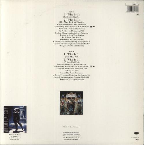 Michael Jackson Who Is It UK 12